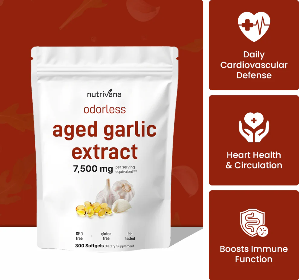 Aged Garlic Extract Softgels